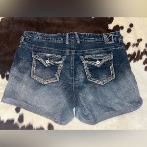 Amethyst Jeans Dark Blue Denim Shorts